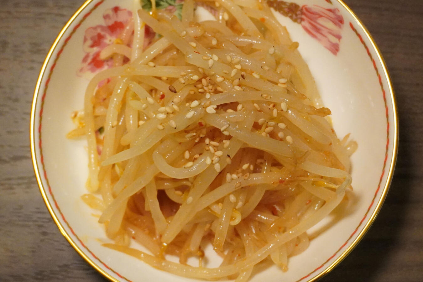 ピリ辛もやしナムル